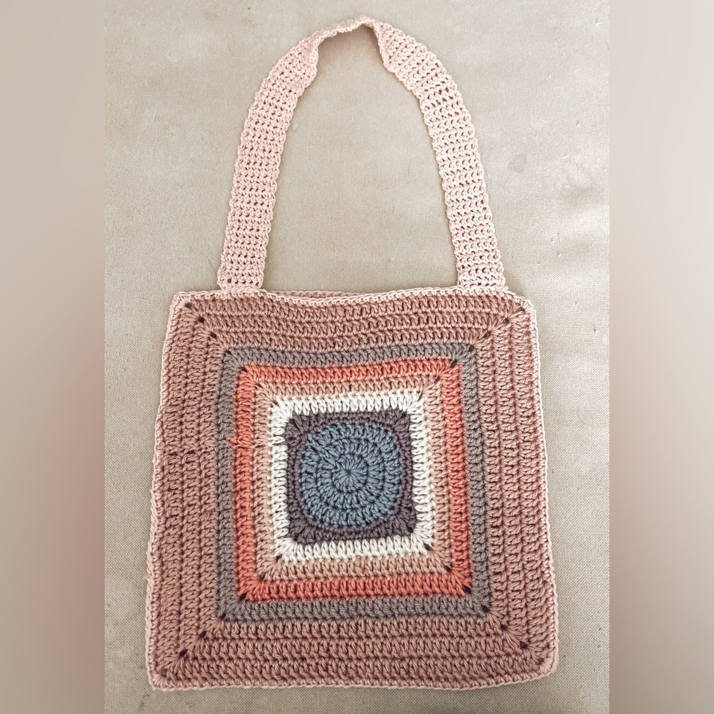 Crochet tote bag - handmade